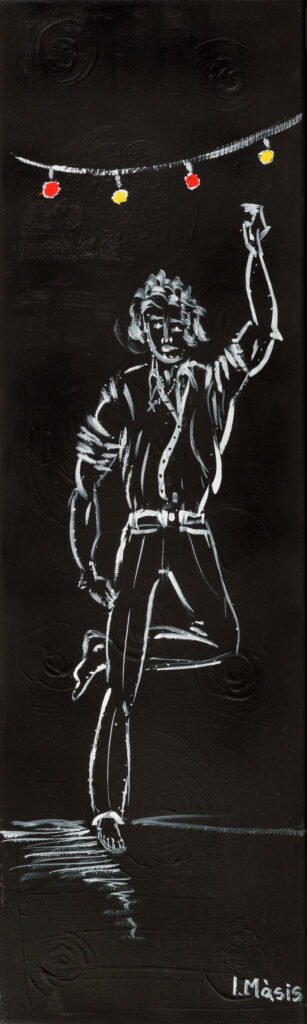 "Άρπυια", Ακρυλικά σε Χαρτόνι 30,5χ40,5cm, 2023