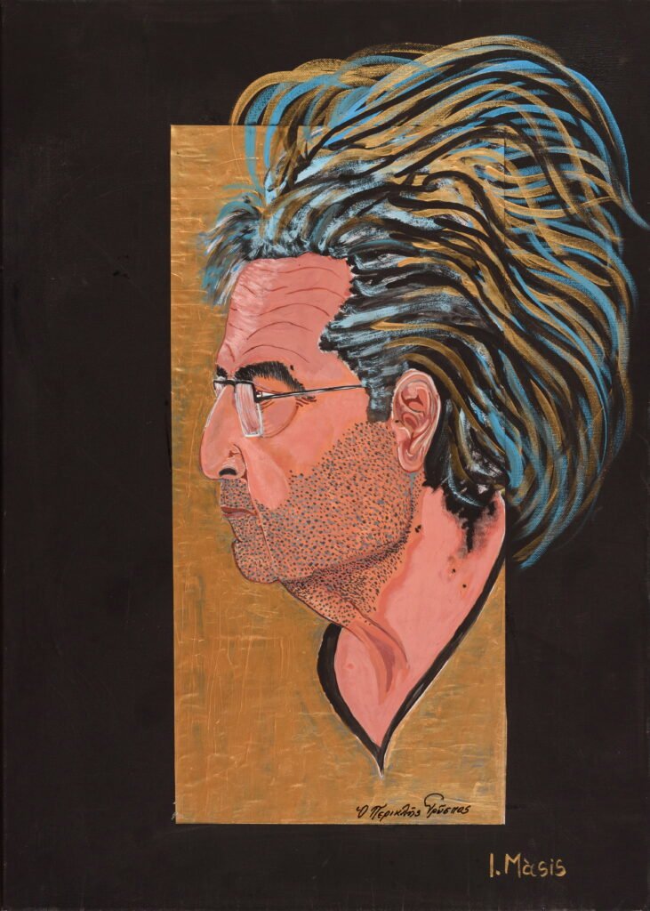 "Περικλής Γρύσπος", Ακρυλικά σε χαρτόνι και καμβά 50χ70, 2022