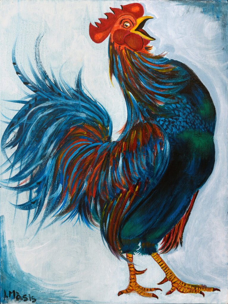 "Vis Vitalis III" Ακρυλικό σε καμβά, 30x40 cm, Ιδιωτική Συλλογή- Δωρεά , 2022