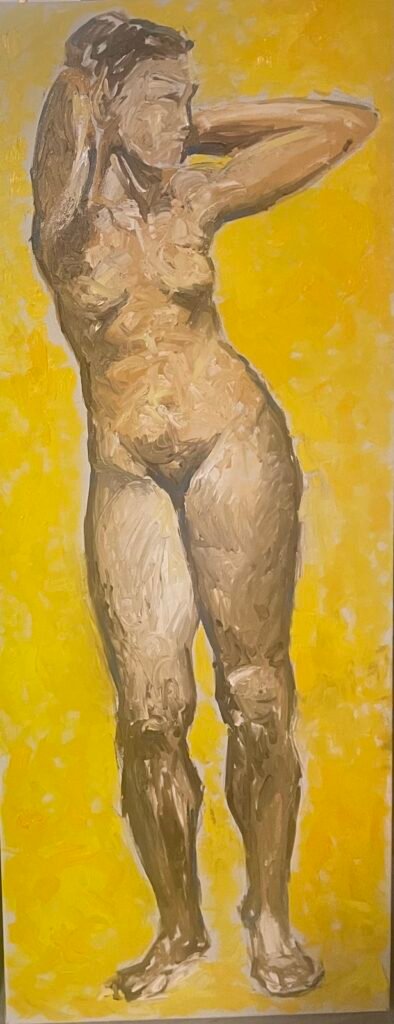 55χ140εκ, λάδι σε καμβά ημιλινο 2025