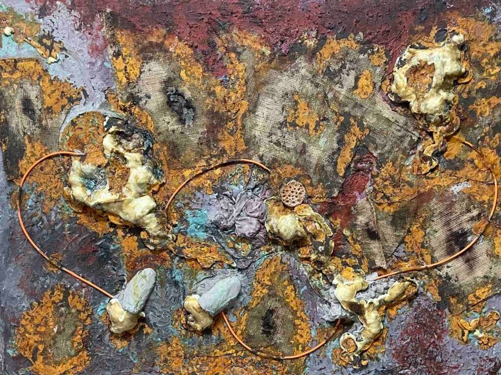 Μαζης Ι., «Diplomacy», 1.50x1.10m, μεικτή τεχνική σε καμβά. 2026